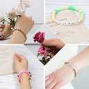 Acrylic Letter Beads Alphabet Gold Letters White Cube Bead, 6×6mm 900pcs, Friendship Bracelets Letters Beads Jewelry Making Bulk
