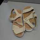mysoft Women's Comfortable Walking Sandals Platform Wedge Ankle Strap Size 11