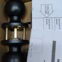 Exterior Door Lock Set with Deadbolt, Single Cylinder Deadbolt Lock and Door Knob Set, Keyed Alike Door Locks for Front Door,Matte Black Door Knob and Deadbolt Set(2Pack Set)