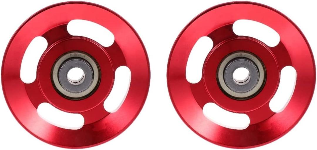 BESPORTBLE 2 pcs Pulley Gym pully Equipment for Skateboard Wheels tricep Rope Attachment Gym Equipment Household appliances Gym Machines