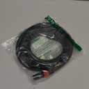 Elecan 6.35mm (1/4 Inch) TRS Male to Dual XLR Female Y Splitter Adapter Cable 15 Ft, Unbalanced 3-Pin 2 XLR to 1/4 Microphone Stereo Audio Interconnect Patch Cord for Mic Guitar Mixer Speaker +5 Ties