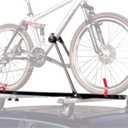 Swagman Upright Roof Mount Bike Rack – Rooftop Upright Bike Carrier for Secure Bicycle Transport