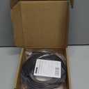 Flexible PVC Carpet Edge Trim Strip, Self Adhesive, Cuttable Carpet & Floor Transition Strip from Carpet to Tile, Waterproof Edging for Rugs & Mats, High Traffic Safety, for Carpet Thickness Within 5mm (6.6Ft, Black)