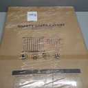 ZOUTEX 51.18" Extra Tall Cat Gate for Doorway, 30.5"-40" Auto Close Pet Gate Include 2.75" and 5.5" Extension Kits, No Drilling Pressure Mount Kit, Suitable for Doorways or Kitchen, New White