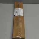 Curtain Rods for Windows 30-62 Inch, 5/8" Matte Black Curtain Rods, Stainless Steel Small Curtain Rod for Bedroom, Living Room,Kitchen,Farmhouse, Outdoor Curtain rod Black