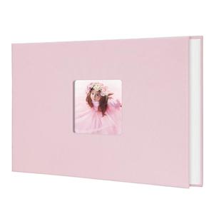 Pack Of 2 Small Photo Album for Fujifilm Instax Mini Camera, Self Adhesive Albums White 60 Pages Scrap Book for 2x3 4×6 5×7 Instax Mini 12 11 9 8 7+ 99 40,Polaroid 300 Instant Camera,K-pop Photocards,Pink