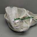 CAROTE 19pcs Pots and Pans Non Stick, Cookware Sets Detachable Handle, Induction Kitchen Pots and Pans,NonStick Cooking Set, Oven/Dishwasher/Fridge Safe, Space Saving (Cream White)