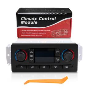 599-211XD Front A/C Heater Climate Control Module Panel Compatible with Silverado Sierra Tahoe Suburban Yukon Escalade Avalanche Replace 15832311 10367041