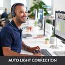 Logitech C270 HD Webcam, 720p, Widescreen HD Video Calling, Light Correction, Noise-Reducing Mic, Works with Zoom, Nintendo Switch 2s new GameChat Mode, PC/Mac/Laptop/MacBook/Tablet - Black