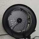 HD Designs Outdoors Small Metal Sunburst Water Fountain Black