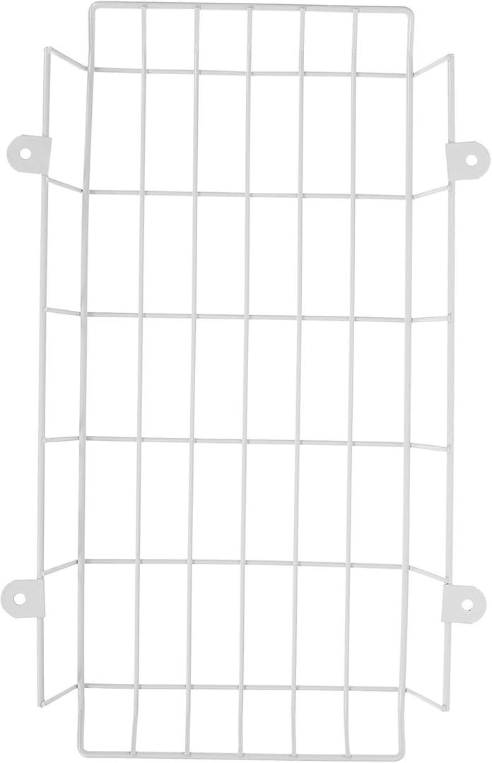 Milisten Exit Sign Damage Stopper Emergency Light Guard Metal Wire Guard Exit Sign Light Protective Guard for School Office Emergency Light
