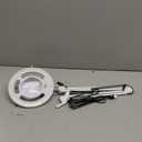 HITTI 10X Magnifier Esthetician Light, 2200 Lumens, Stepless Dimmable, 5 Wheel Rolling Base, LED Lighted Mag Lamp for Lash & Facials, Tattoo, Nail, Crafts, Sewing- White