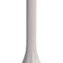 Eagle 1205BEI Galvanized Steel Cigarette Butt Receptacle, 5 gallon Capacity, 40" Height, 12" Diameter, Beige", "12" od x 40" h