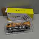 HAPYAD Dump Truck Toy Metal Cab, Friction Powered Large Dump Trucks for Boys Age 4-7, Big Construction Vehicle for Kids with Lights and Sounds, 12.5"