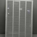 HVAC Premium 20 x 30 Duct Opening Steel Return Air Filter Grille, for 1-inch Filter, Removable Door, Flat Stamped HVAC Vent Cover Grille, Outer Dimensions 22.5 x 32.5