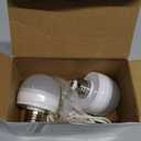 BLUEYE Rechargeable Light Bulbs,2Pack,10W,Remote Control,Soft Warm 2700K-6000K,50W Equivalent,450Lumens,E26 Detachable Charging,Battery Operated Emergency Lamp for No Outlet