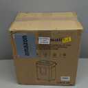 Bonsaii 12 Sheet Paper Shredder for Home Office, Heavy Duty Cross Cut Shredder with 5.5 Gal Pullout Bin, Home Shredder for CDs/Credit Card/Document/Mail, P-4 Security Level