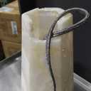 JONATHAN Y JYL6205A Xio 25.5" Alabaster LED Table Lamp Contemporary Transitional Bedside Desk Nightstand Lamp for Bedroom Living Room Office College Bookcase LED Bulb Included, White