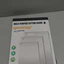 Titanium Cutting Board, Set of 3 Titanium Cutting Boards for Kitchen, Double Sided Titanium Cutting Mat, Non Stick Stainless Steel Cutting Board for Meat, Bread, Vegetable, Fruit