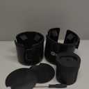 DYLEN Car Cup Holder Expander, 2 in 1 Cup Holder Adapter Extender for Car with Expandable Insert, Fits Yeti, Hydroflask and Other Large Water Bottles & Mugs in 2.2"-4.6" (10-46oz)