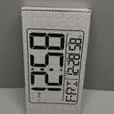 13" Large Digital Wall Clock with Remote, RGB Color Changing, 25 Ringtones, 0-100% Auto/Custom Brightness, Temperature, Calendar, 12/24H, DST, Timer, for Living Room/Bedroom/Office/Elderly