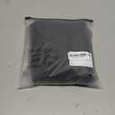 Women's Floral Lace Sheer Mesh Flare Pants Elastic High Waisted Long Trousers (Medium, Black)