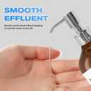 Matte Black Lotion Pump Dispenser, Stainless Steel 304, Set of 2, 11cm Height (Bright Silver)