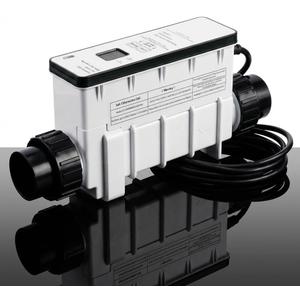 Salt Chlorine Generator Cell 40000 Gallon Replacement for In-Ground Pool Salt System Universal Fit for Most Control Panels Self-Cleaning with Cell Life Display EC-520555 (40000 Gallon)