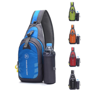 Peicees Chest Crossbody Sling Backpack Bag Travel Bike Gym Daypack for Women Men