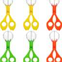 TOYANDONA 6pcs Insects Catcher Handy Scoopers Scissors Tongs Tweezers Multifunctional Collection Set for Kids Outdoor Nature Exploration Toy (17.5cm Random Color) (Size 2)