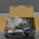 TRAVELISIMO Electric Lunch Box for Adults 100W Heated Lunch Box For Men 1.5L Stainless Steel Portable Food Warmer, 12/24/110V for Travel & Work, Loncheras Electricas Para Calentar Almuerzo (Dark Green)