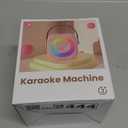 Karaoke Machine for Kids Adults, Karaoke Toys Gifts for Girls Boys, Portable Bluetooth Speaker with Wireless Microphone, Birthday Gifts for Girls Boys Ages 4, 5, 6, 7, 8, 9, 10, 12+ Years Old (Purple 2 Mics)