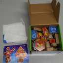 Coogam Snap Together Robot Builders for Toddlers, Wooden Take Apart Robot Build Block Playset, Fine Motor Skill STEM Educational Montessori Toy Gift for 3 4 5 Years Old Kids