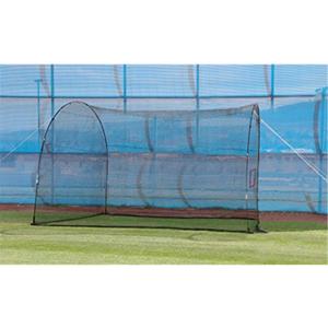 Heater Sports 12' x 12' x 10' Home Run Baseball & Softball Batting Cage - Portable Net with Durable Frame, Built-in Machine Square (Machine Not Included) | Batting Trainer for All Ages Heater Sports 12' x 12' x 10' Home Run Baseball & Softball Batting Cage - Portable Net with Durable Frame, Built-in Machine Square (Machine Not Included) | Batting Trainer for All Ages
