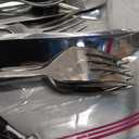 20-piece Silverware Set for 4, Everyday Flatware, Black Handles Utensils Set, Retro Stainless Steel Forks and Spoons, Mirror Finished Utensil Sets for Home Restaurant, Dishwasher Safe Cutlery