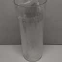 3 Large Acrylic Clear Cylinder Vase Set, 16" 12'' 8'' Tall Floor Large Flower Vase, Unbreakable Plastic Hurricane Vases, Different Size for Living Room, Desk, Wedding Centerpieces Flower Bouquet Dcor