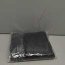 FreshCulture Queen Bed Skirt, Elastic Wrap Around Bed Skirt Queen Size, Bed Skirts for Adjustable Bed, Easy Fit with 15-Inch Tailored Drop, Hotel Quality Dust Ruffle for Queen Bed (Black)