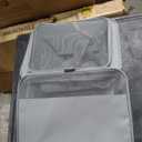 Gapzer Expandable Collapsible Washable TSA Airline Approved Soft Dog & Cat Carrier, Grey, 17.7 x 11 x 11-in