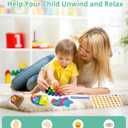 7-Piece Calm Down Corner Supplies for Kids | Anxiety Relief Tools Kit| Interactive Emotional Support Regulation Items, Fidgets for Kids, Versatile Therapy Sensory Toys for Classroom and Home