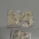 Honoson 24 Pcs Self Adhesive Caster Wheels Appliance Rollers Appliance Sliders for Kitchen 360 Swivel Universal Wheel Mini Small Kitchen (White with 1 Steel Ball Style)