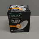 Depend Shields Incontinence Pads for Men, Light Absorbency, 58 Count