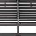 Full Bed Box Spring 5 Inch High, Low Metal Bed Frame with Round-Corner Design, Heavy Duty Steel Slat Support Mattress Foundation, Noise Free Platform Base, 3500lbs Max Weight Capacity