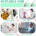 LemonRoad 4 Pack 6.3 Inch Dress Clips Clothing Clamps for Fitting Bridal Seamstress Mannequin Heavy Duty Fixed Clamp Wedding Photographer Fashion Designers Dress Makers Salespeople