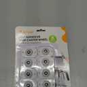 Aieve Appliance Rollers, 8 Pack Small Appliance Slider, Self Adhesive Caster Wheels, Mini Swivel Wheels for Kitchen Countertop Easy Moving