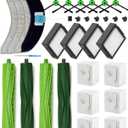 Yivy 26Pack Replacement Parts for iRobot Roomba Combo J7+/ Combo 10 Max/Combo J9+ Robot Vacuum Cleaner(Only Combo series): 4 Rubber Brushes+4 Mopping Pads+4 HEPA Filters+6 Side Brushes+6 Dust Bags
