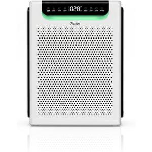 Air Purifiers for Home Large Room, Cover Up to 2600 Ft² with Washable Filters, Powerful Turbo Mode, PM2.5 Air Quality Display, 22dB Sleep Mode, Air Cleaner for Pets Hair, Smoke, Odors, HAP607, White