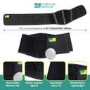 Everyday Medical Umbilical Hernia Belt for Men & Women - Abdominal Binder Post Surgery Compression Garment w/Removable Abdominal Pads, Belly Support Band for Epigastric, Navel & Ventral Hernias-L/XL