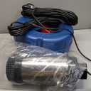 Pond Fountain Aerator, 1HP 110V 750W Floating Water Pump Fit for Large Small Outdoor Ponds Lakes w/ 100 FT Power Cord Timer 15000 GPH - Replace 30 ft Diameter Aerating Outdoor Ponds