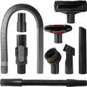Replacement Accessories for Shark Cordless Vacuum IX141, IZ462H, IZ483H, IZ363HT, IZ361H, IZ163H, IZ362HD. Horsehair Brush, Dust Brush, Extension Hose, Crevice Tool, Dryer. D-Shaped Connector