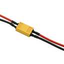 4 Pairs XT60 Connector Airplane Model Male Female Plug with Cable 10cm ESC Test Li-Po Battery Charging Interface Male Female Plug Shell Connector with Sheath Application Battery Controller